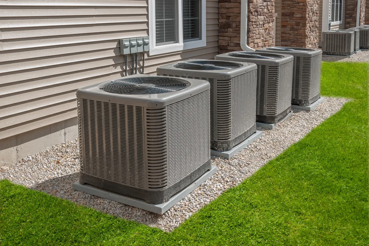 Professional air conditioning installation and cooling system setup